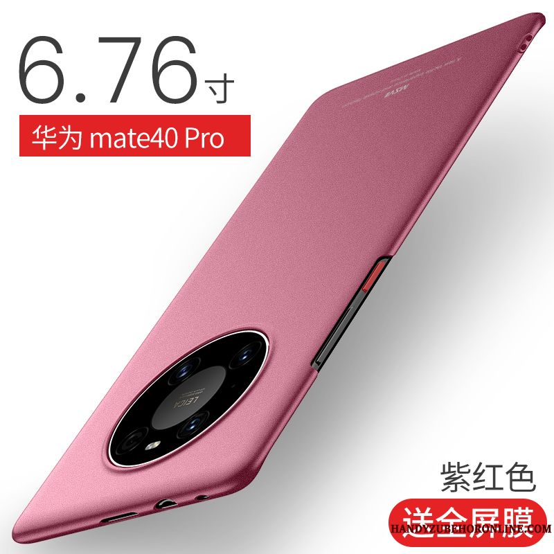 Skal Huawei Mate 40 Pro Skydd Nubuck Ny, Fodral Huawei Mate 40 Pro Personlighet Trend Varumärke