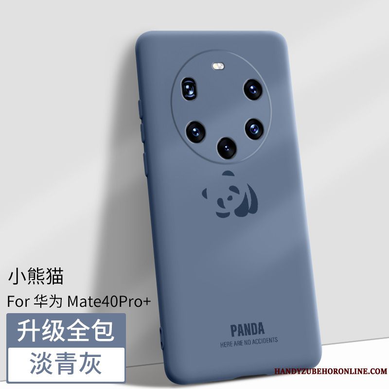 Skal Huawei Mate 40 Pro+ Skydd Ny Svart, Fodral Huawei Mate 40 Pro+ Påsar Fallskyddtelefon