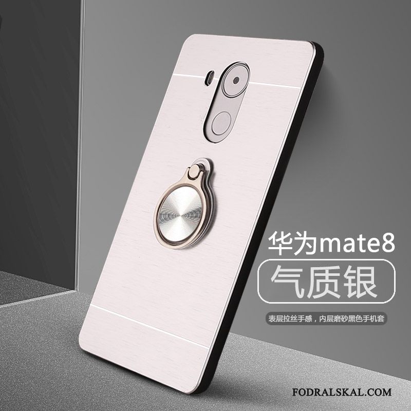Skal Huawei Mate 8 Kreativa Hårdtelefon, Fodral Huawei Mate 8 Metall Guld Personlighet