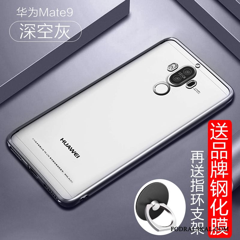 Skal Huawei Mate 9 Kreativa Silvertelefon, Fodral Huawei Mate 9 Påsar Transparent Personlighet