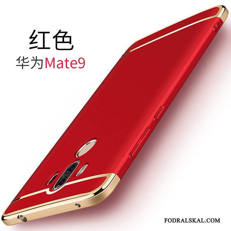 Skal Huawei Mate 9 Metall Rosa Fallskydd, Fodral Huawei Mate 9 Telefon