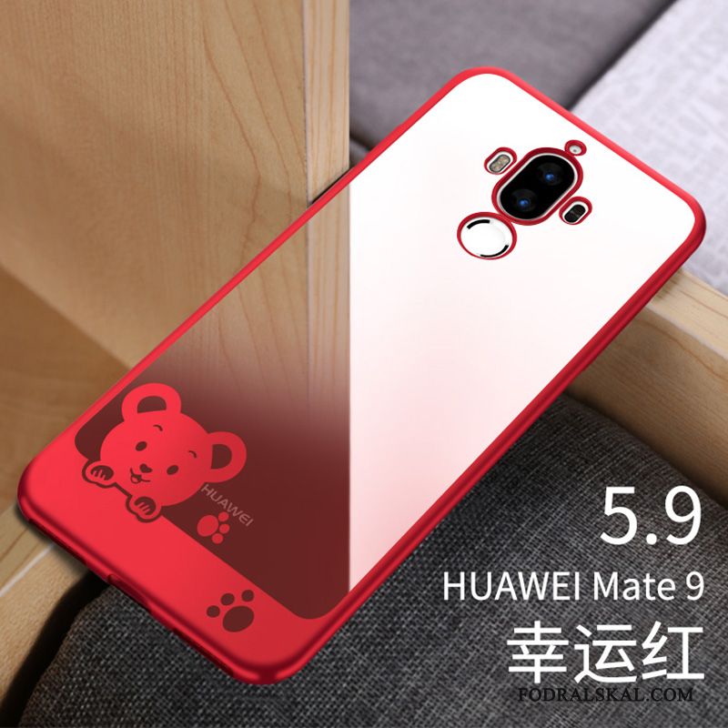Skal Huawei Mate 9 Mjuk Slim Rosa, Fodral Huawei Mate 9 Silikon Trendtelefon
