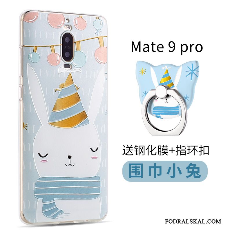 Skal Huawei Mate 9 Pro Mjuk Nytelefon, Fodral Huawei Mate 9 Pro Kreativa Personlighet Rosa