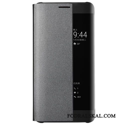 Skal Huawei Mate 9 Pro Skydd Rosatelefon, Fodral Huawei Mate 9 Pro Läderfodral
