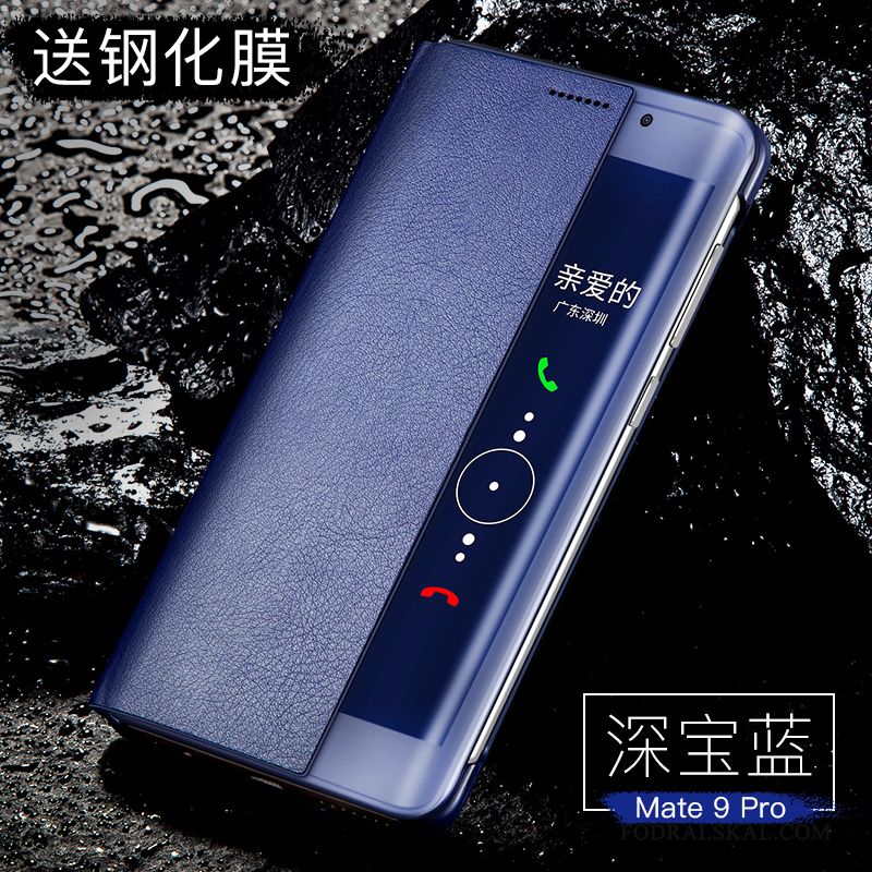 Skal Huawei Mate 9 Pro Täcka Blåtelefon, Fodral Huawei Mate 9 Pro Påsar