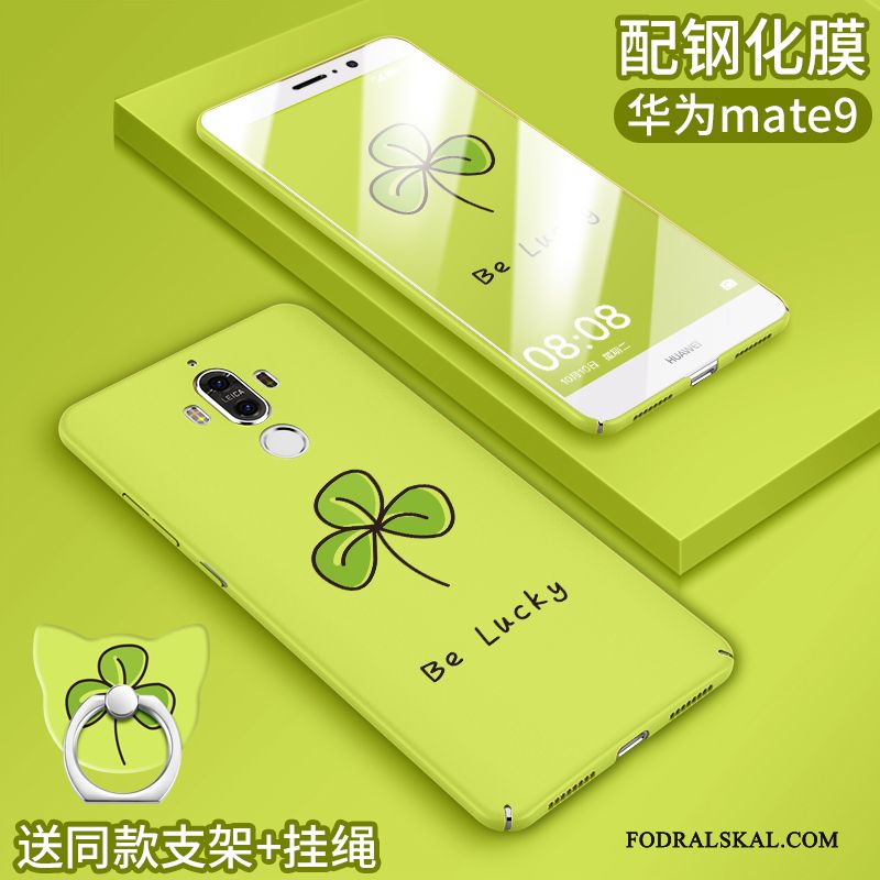 Skal Huawei Mate 9 Påsar Grön Personlighet, Fodral Huawei Mate 9 Silikon Telefon
