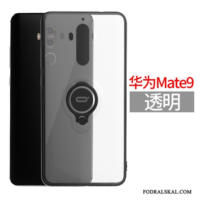 Skal Huawei Mate 9 Skydd Ring Fallskydd, Fodral Huawei Mate 9 Support Bältesspännetelefon