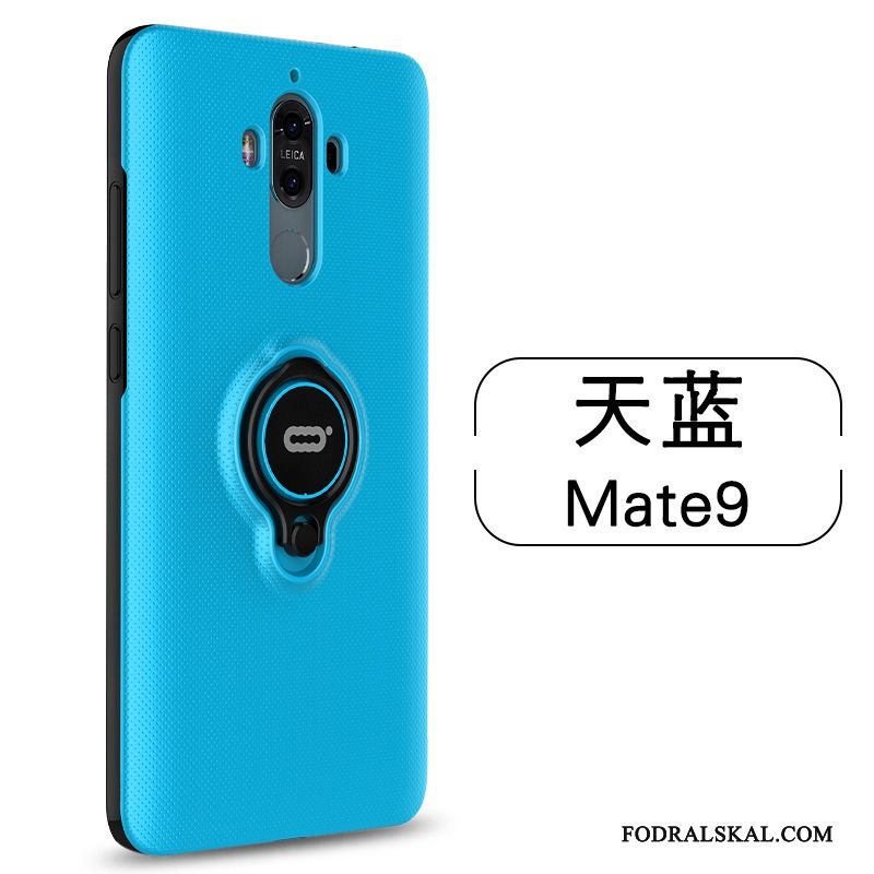 Skal Huawei Mate 9 Skydd Ring Fallskydd, Fodral Huawei Mate 9 Support Bältesspännetelefon