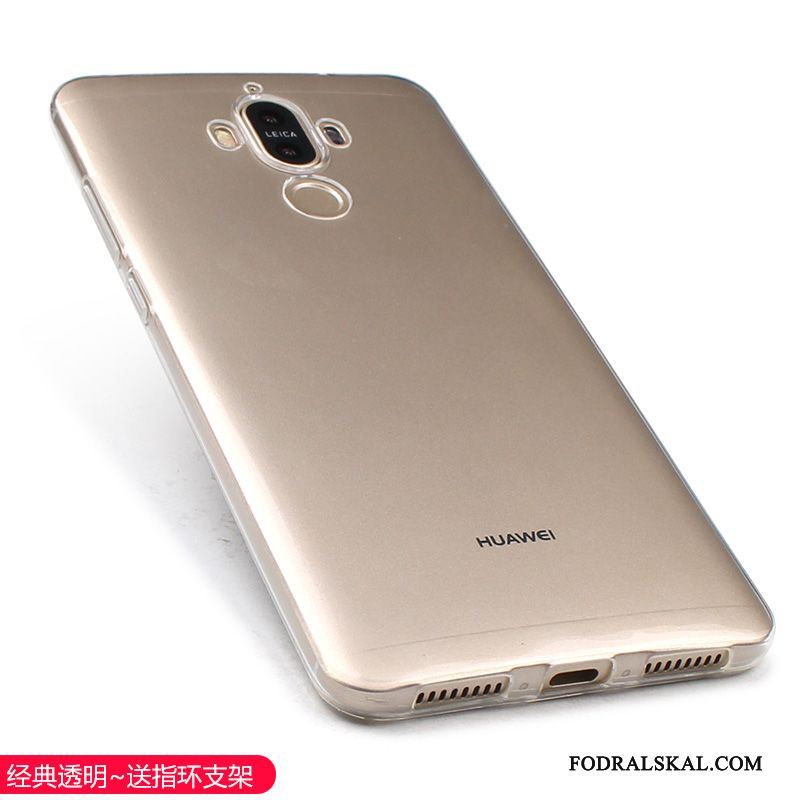 Skal Huawei Mate 9 Skydd Telefon Fallskydd, Fodral Huawei Mate 9 Silikon Transparent Pratkvarn