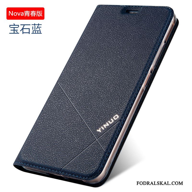 Skal Huawei Nova Silikon Ungdom Svart, Fodral Huawei Nova Täcka Telefon