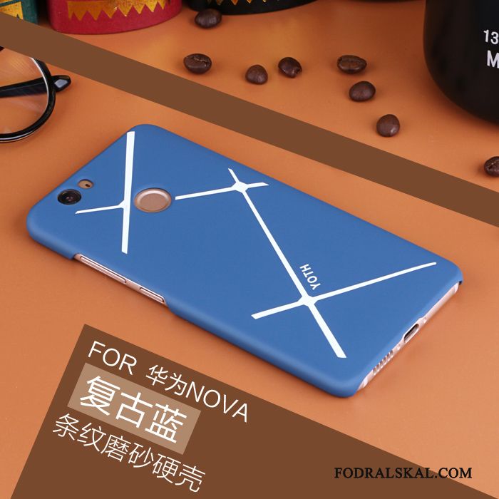 Skal Huawei Nova Support Enkel Slim, Fodral Huawei Nova Skydd Telefon Guld