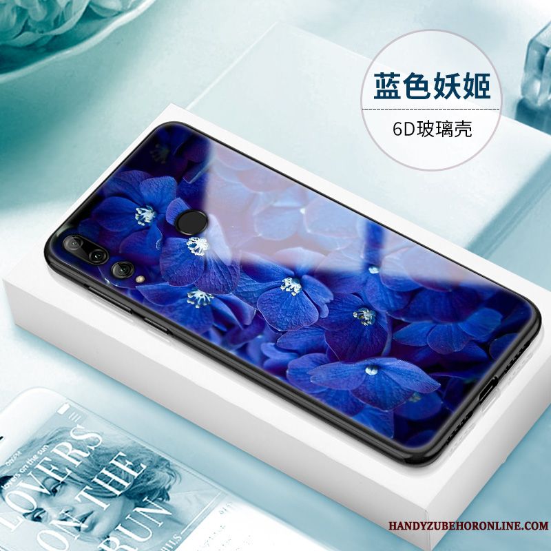 Skal Huawei P Smart+ 2019 Silikon Personlighet Glas, Fodral Huawei P Smart+ 2019 Påsar Telefon Fallskydd
