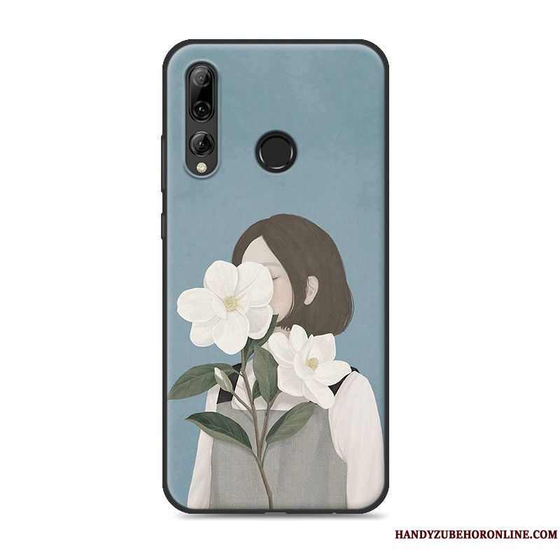 Skal Huawei P Smart+ 2019 Skydd Liten Kyla, Fodral Huawei P Smart+ 2019 Påsar Trend Varumärke Rosa