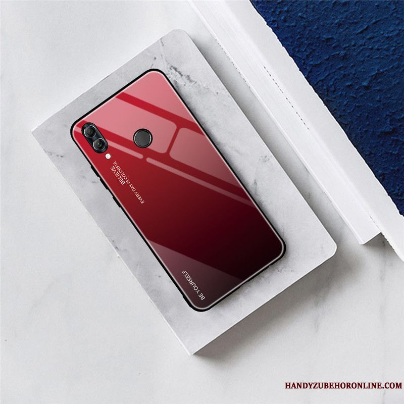 Skal Huawei P Smart 2019 Skydd Personlighet Net Red, Fodral Huawei P Smart 2019 Påsar Bakre Omslag Gradient Färg