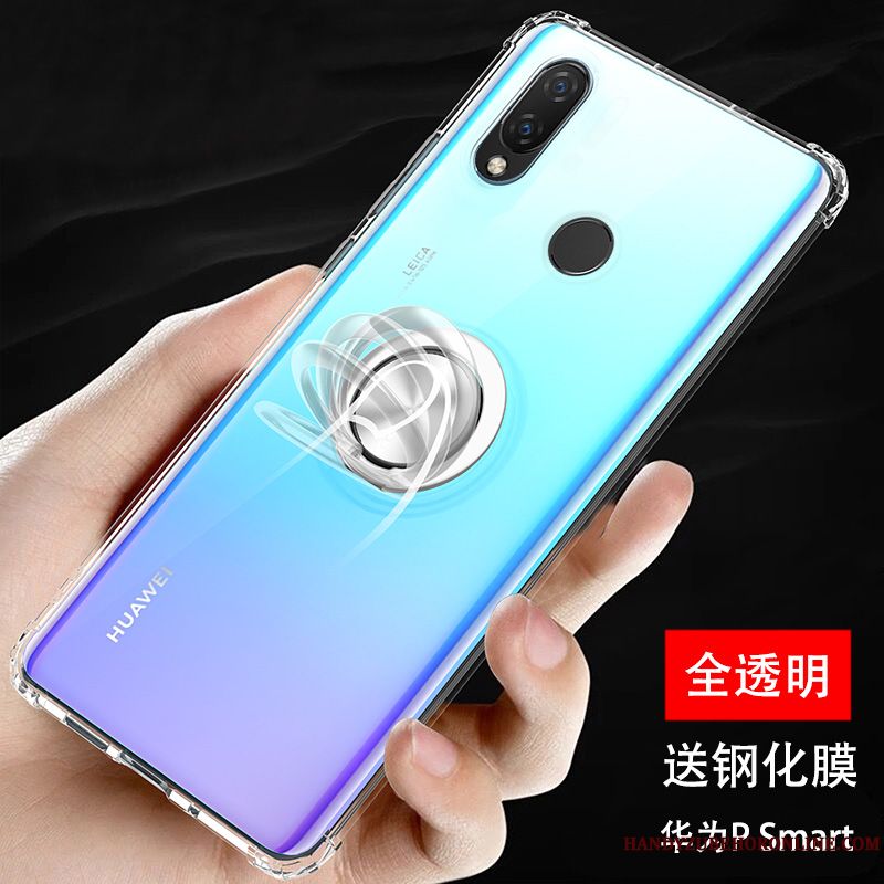 Skal Huawei P Smart+ 2019 Skydd Ringtelefon, Fodral Huawei P Smart+ 2019 Påsar Magnetic Bil