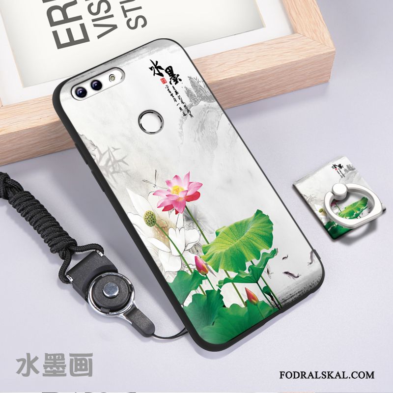 Skal Huawei P Smart Färg Telefon Fallskydd, Fodral Huawei P Smart Silikon Nubuck Trend Varumärke