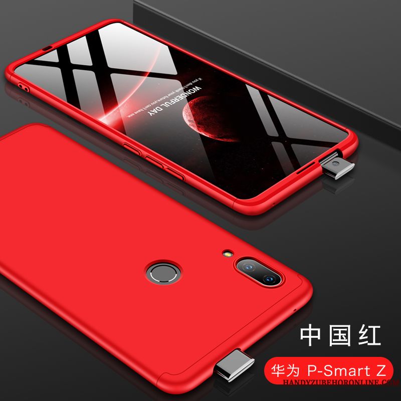 Skal Huawei P Smart Z Påsar Fallskyddtelefon, Fodral Huawei P Smart Z Glas Röd