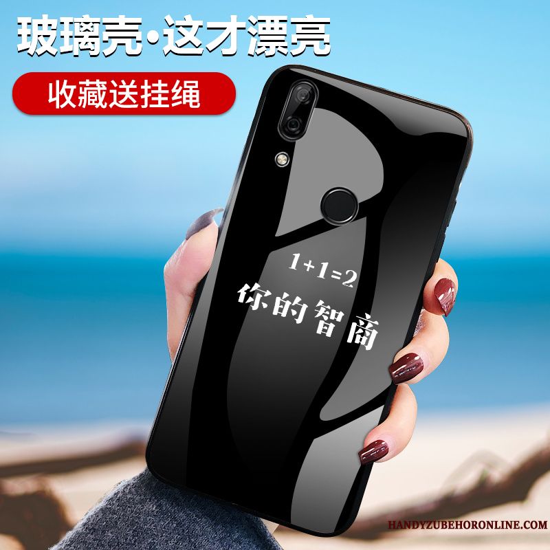 Skal Huawei P Smart Z Påsar Personlighet Gul, Fodral Huawei P Smart Z Silikon Telefon Glas