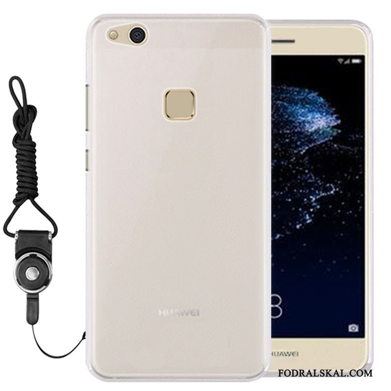 Skal Huawei P10 Lite Tecknat Ljusblåtelefon, Fodral Huawei P10 Lite Skydd Hängsmycken Ungdom