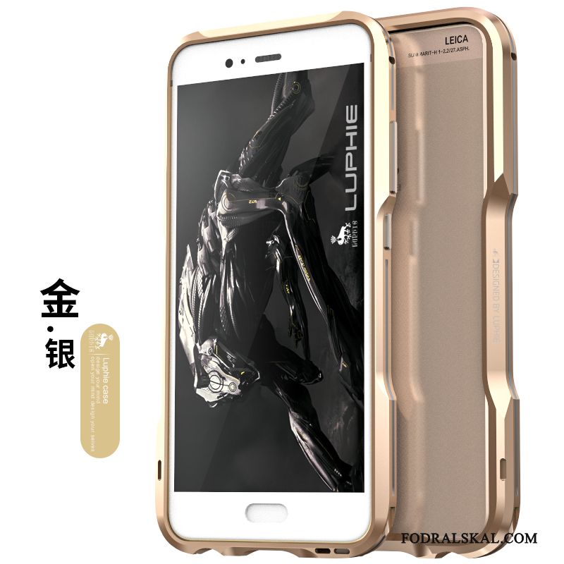 Skal Huawei P10 Plus Kreativa Blå Personlighet, Fodral Huawei P10 Plus Metall Telefon Fallskydd