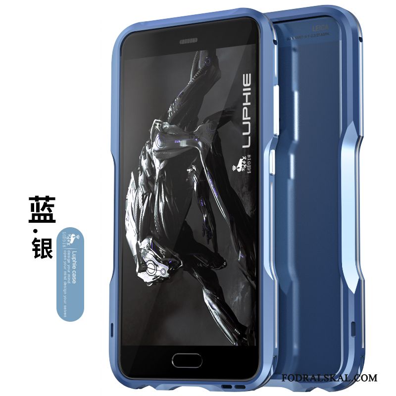 Skal Huawei P10 Plus Kreativa Blå Personlighet, Fodral Huawei P10 Plus Metall Telefon Fallskydd