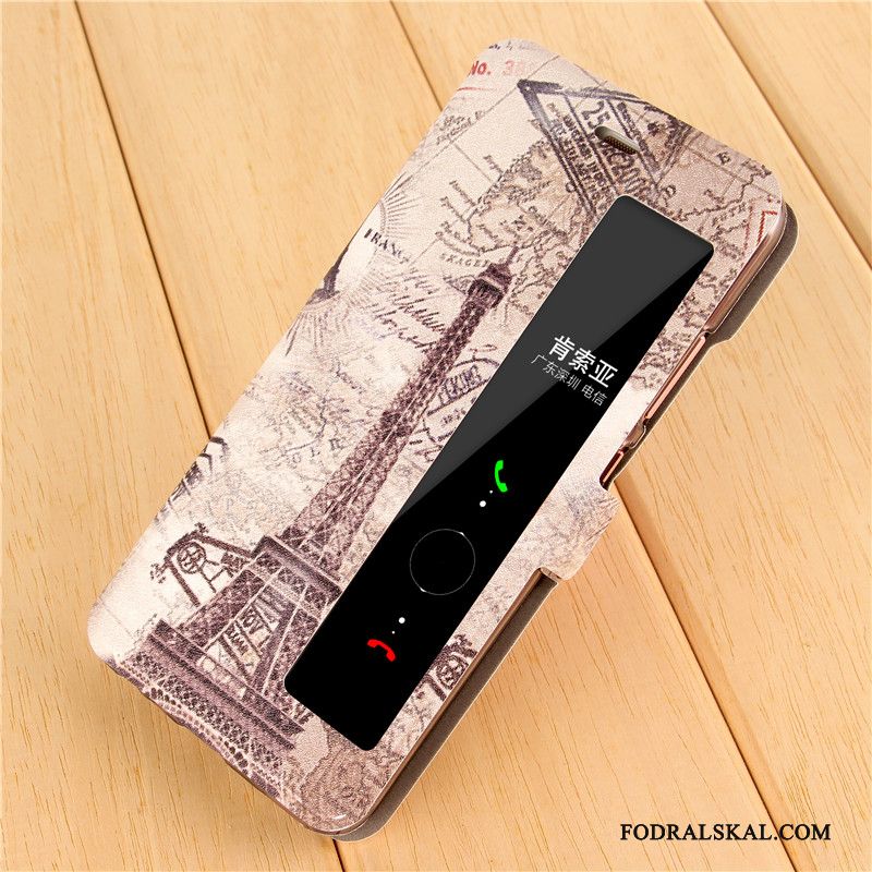 Skal Huawei P10 Plus Kreativa Fallskydd Super Söt, Fodral Huawei P10 Plus Läderfodral Telefon Rosa