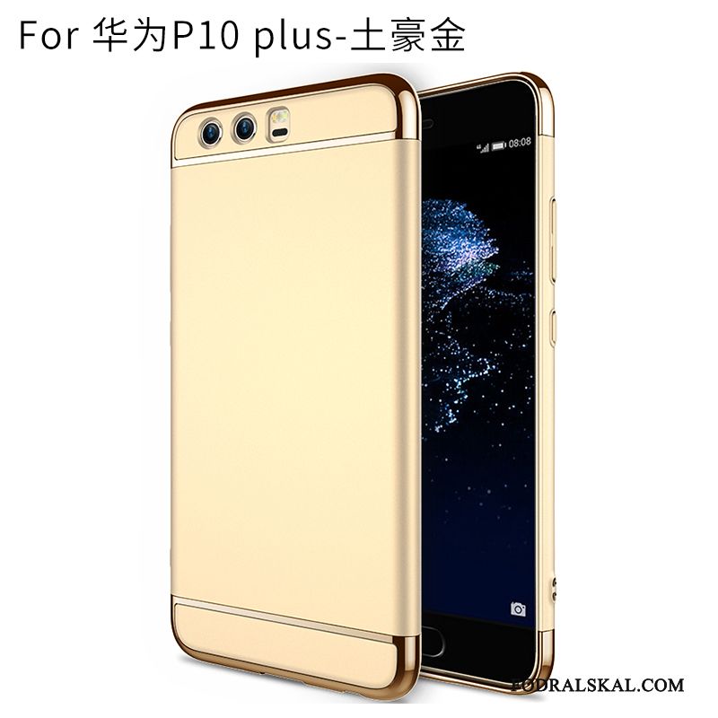 Skal Huawei P10 Plus Påsar Personlighet Guld, Fodral Huawei P10 Plus Silikon Telefon Fallskydd
