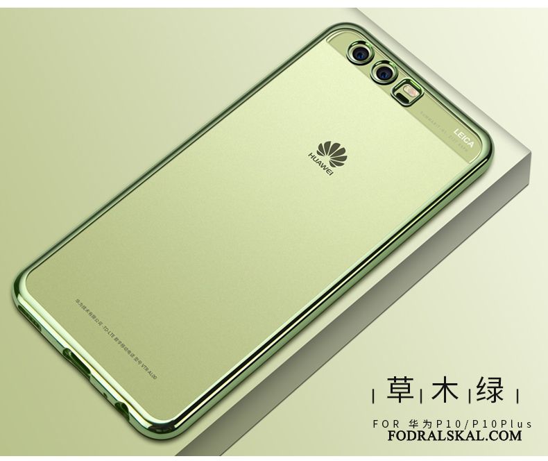 Skal Huawei P10 Plus Silikon Transparenttelefon, Fodral Huawei P10 Plus Mjuk Slim