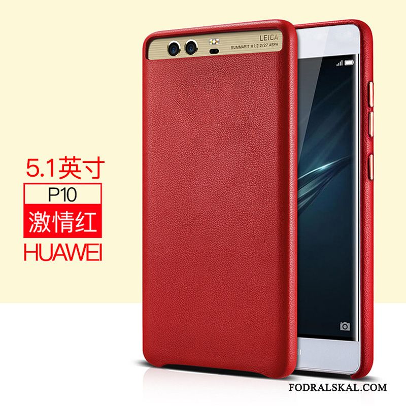 Skal Huawei P10 Skydd Rödtelefon, Fodral Huawei P10 Påsar Business