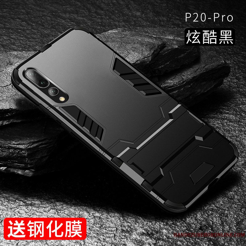 Skal Huawei P20 Pro Support Fallskydd Ljus, Fodral Huawei P20 Pro Påsar Personlighet Trend