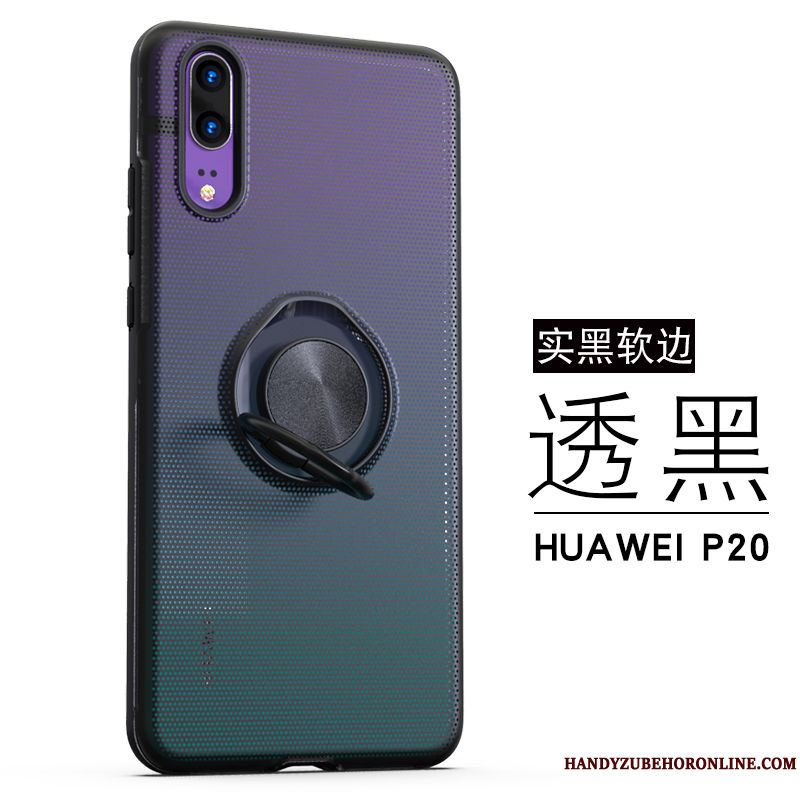 Skal Huawei P20 Silikon Telefon Trend, Fodral Huawei P20 Mjuk Ring Fallskydd