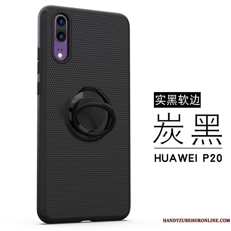 Skal Huawei P20 Silikon Telefon Trend, Fodral Huawei P20 Mjuk Ring Fallskydd