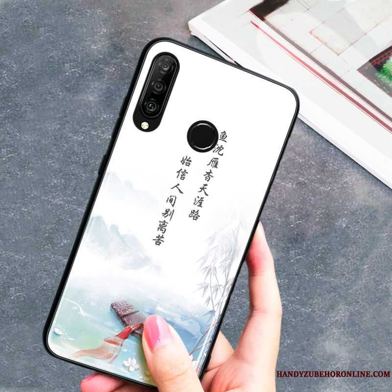 Skal Huawei P30 Lite Mjuk Vind Konst, Fodral Huawei P30 Lite Kreativa Personlighet Kinesisk Stil