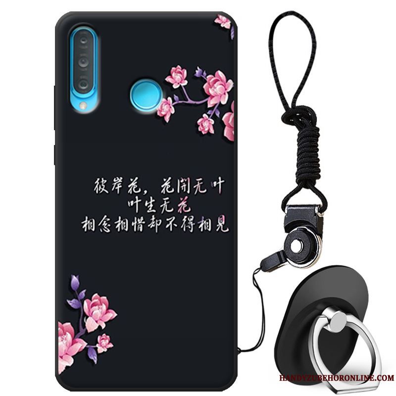 Skal Huawei P30 Lite Silikon Telefon Grå, Fodral Huawei P30 Lite Skydd