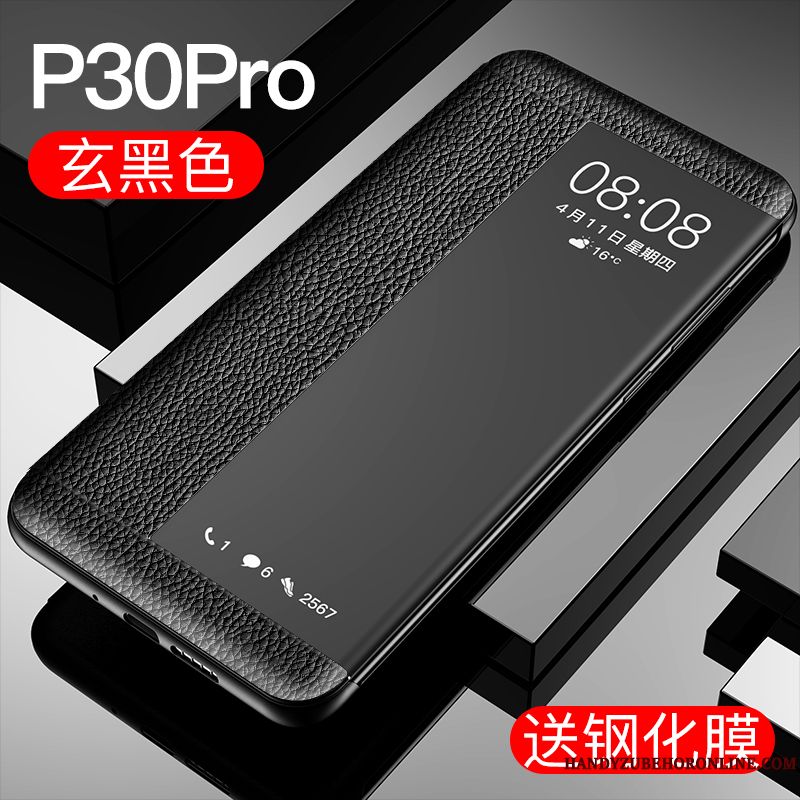 Skal Huawei P30 Pro Kreativa Telefon Skärmskydd Film, Fodral Huawei P30 Pro Skydd Trend Varumärke Härdning