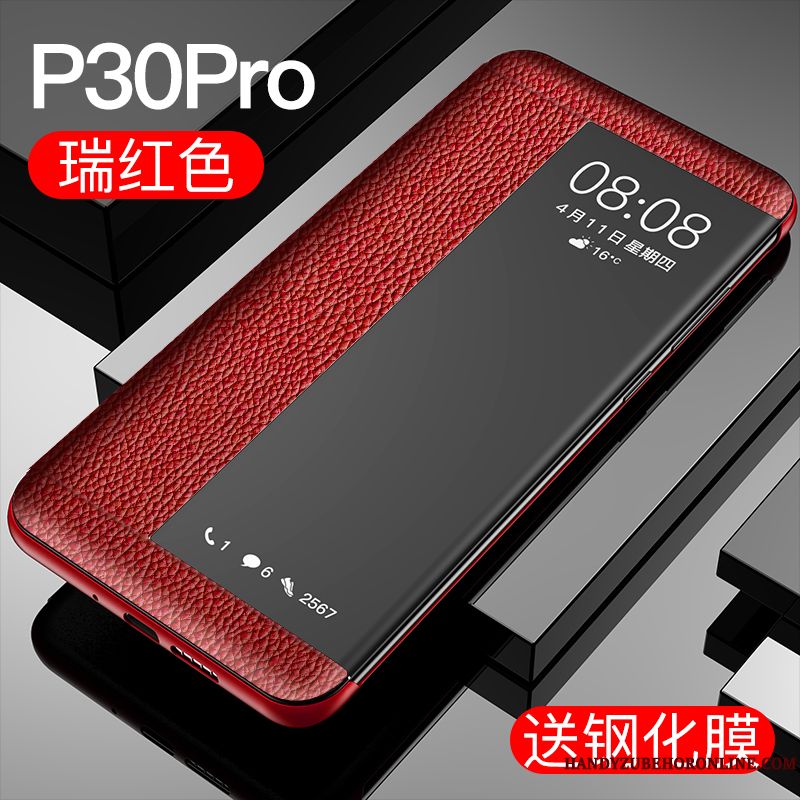 Skal Huawei P30 Pro Kreativa Telefon Skärmskydd Film, Fodral Huawei P30 Pro Skydd Trend Varumärke Härdning