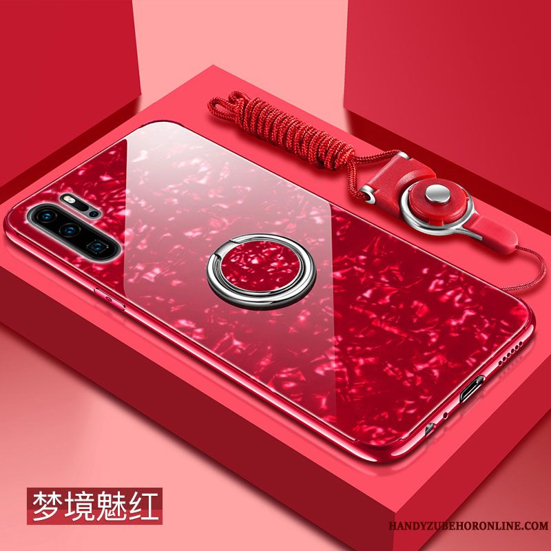 Skal Huawei P30 Pro Mjuk Net Red Trend, Fodral Huawei P30 Pro Skydd Fallskyddtelefon