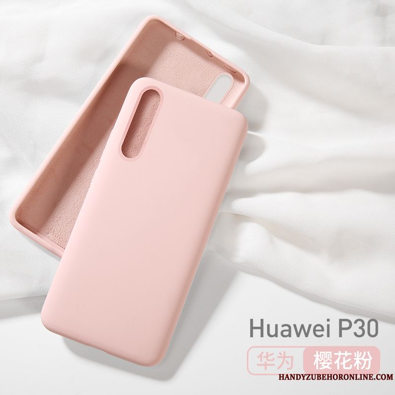 Skal Huawei P30 Silikon Ljus Gul, Fodral Huawei P30 Påsar Vind Tunn
