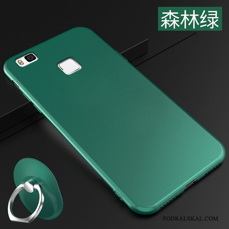 Skal Huawei P9 Lite Skydd Personlighettelefon, Fodral Huawei P9 Lite Silikon Grön Enkel