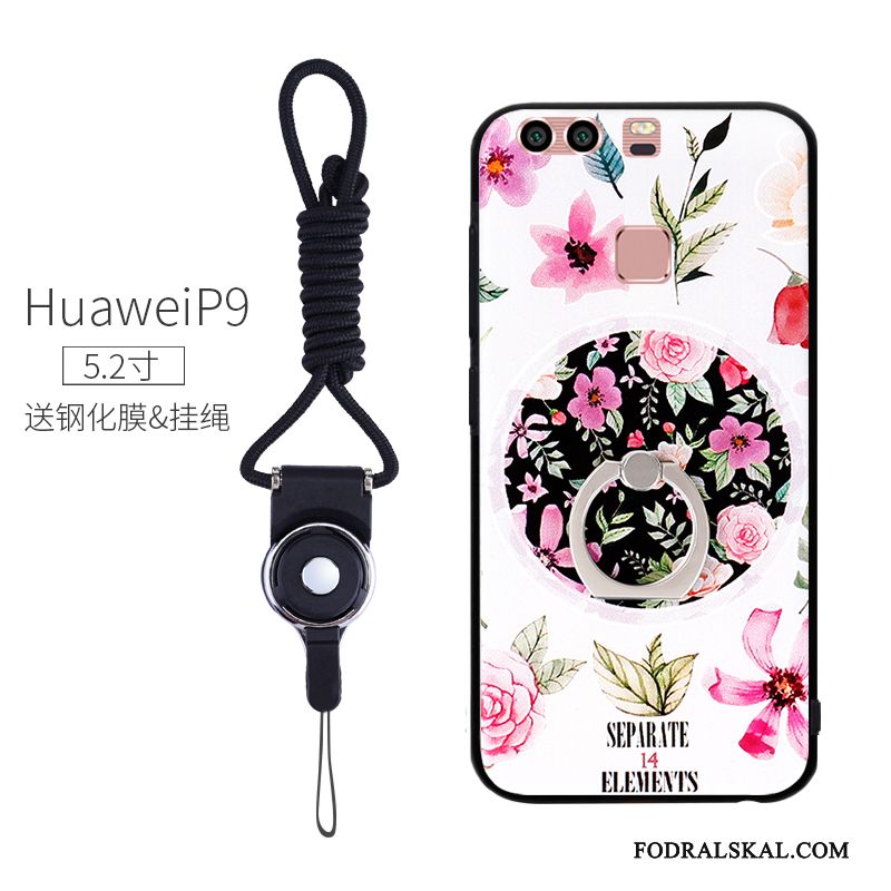 Skal Huawei P9 Lättnad Spänne Rosa, Fodral Huawei P9 Mjuk Ny Trend