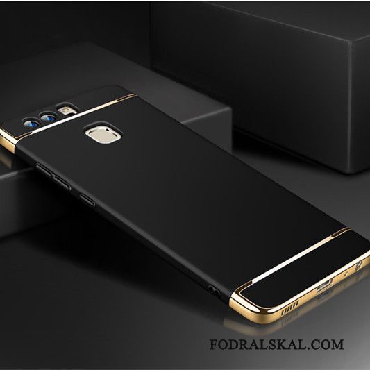 Skal Huawei P9 Plus Skydd Guld Pu, Fodral Huawei P9 Plus Påsar Fallskyddtelefon