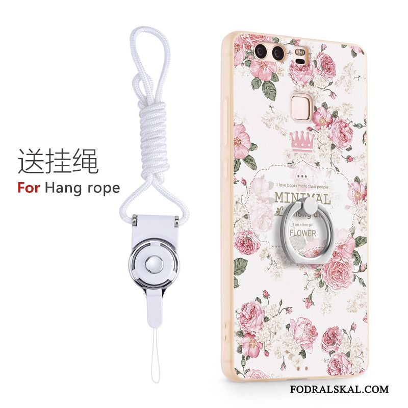 Skal Huawei P9 Silikon Personlighet Spänne, Fodral Huawei P9 Lättnad Telefon Ring