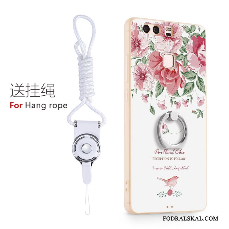 Skal Huawei P9 Silikon Personlighet Spänne, Fodral Huawei P9 Lättnad Telefon Ring