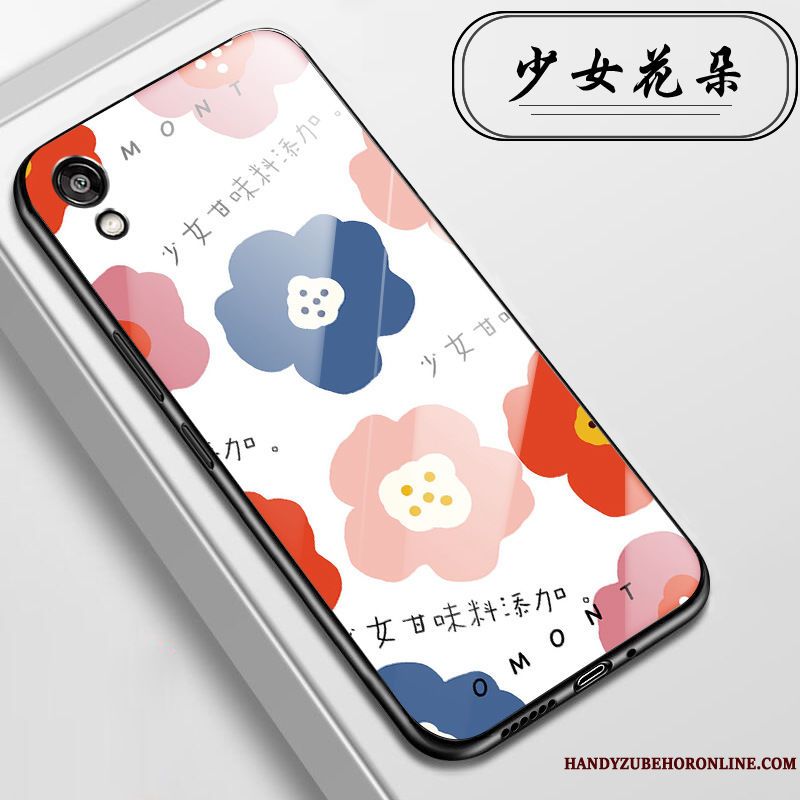 Skal Huawei Y5 2019 Mjuk Kylatelefon, Fodral Huawei Y5 2019 Skydd Glas Rosa