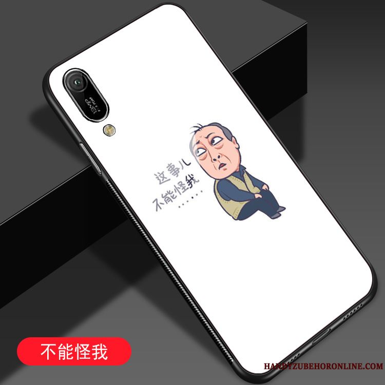 Skal Huawei Y6 2019 Påsar Fallskydd Glas, Fodral Huawei Y6 2019 Kreativa Personlighettelefon