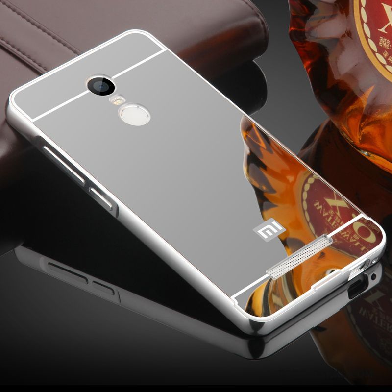 Skal Mi Note 3 Metall Fallskyddtelefon, Fodral Mi Note 3 Skydd Trend Frame