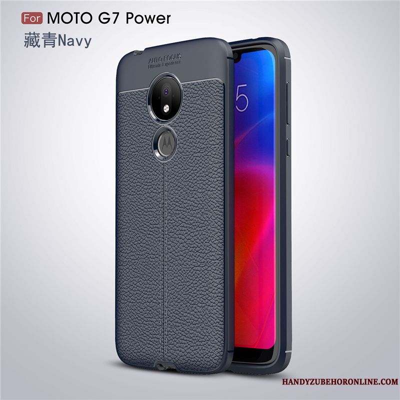 Skal Moto G7 Power Silikon Personlighet Trend, Fodral Moto G7 Power Mjuk Fallskydd Ny