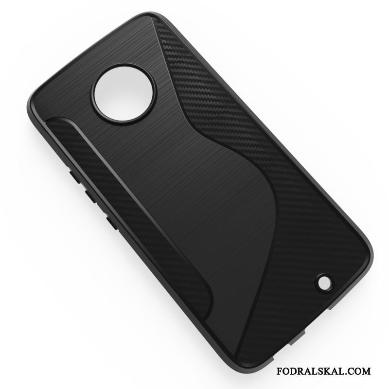Skal Moto X4 Skydd Transparenttelefon, Fodral Moto X4 Mjuk Svart Fallskydd