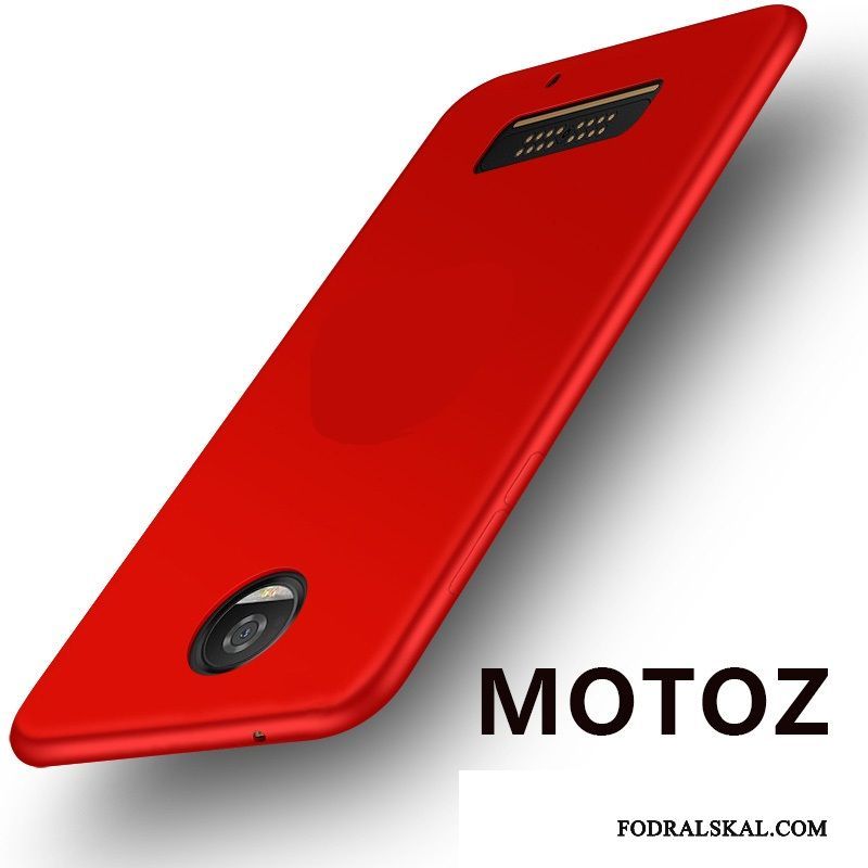 Skal Moto Z Påsar Telefon Röd, Fodral Moto Z Skydd Fallskydd