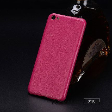 Skal Redmi Note 5 Pro Läder Anpassatelefon, Fodral Redmi Note 5 Pro Skydd Litchi Röd